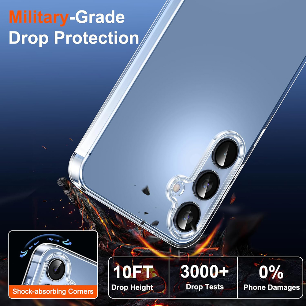 Clear Shockproof Case For Sams - Samsung Galaxy A55 review and price