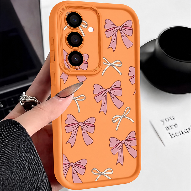 Bow Tie Silicone Case For Sams - Samsung Galaxy A55 review and price