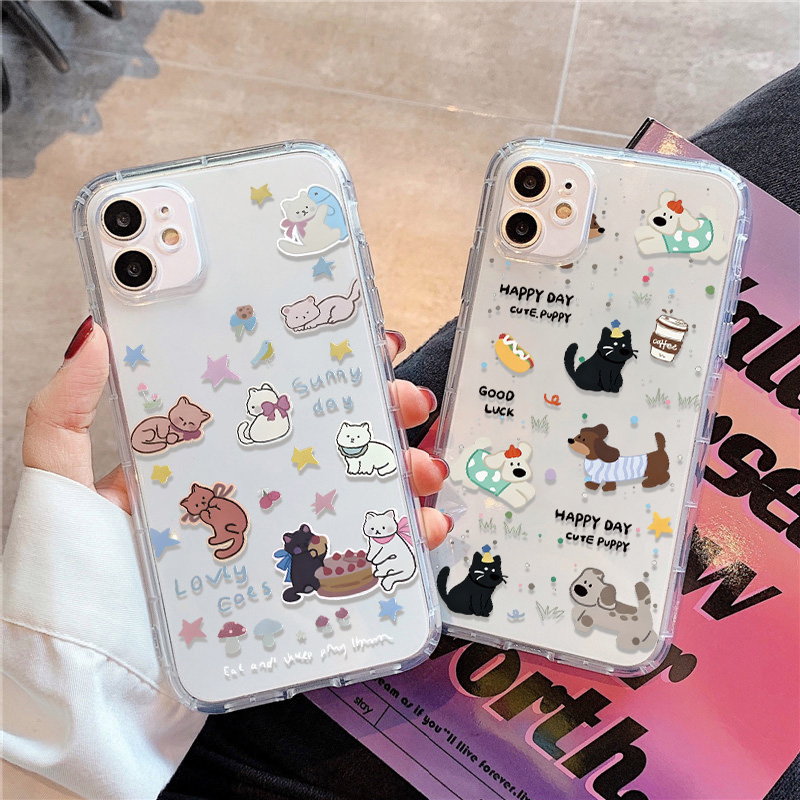 Lovely Fishes Clear Phone Case - Apple Iphone 16 review and price