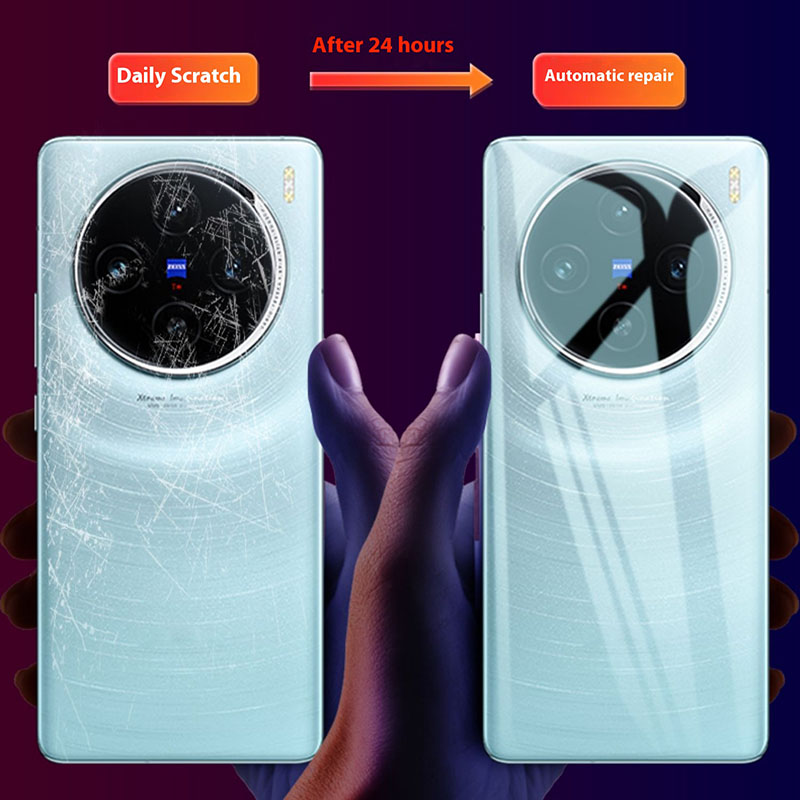 3 Pieces Back Full Cover Matte - Vivo X200 review and price