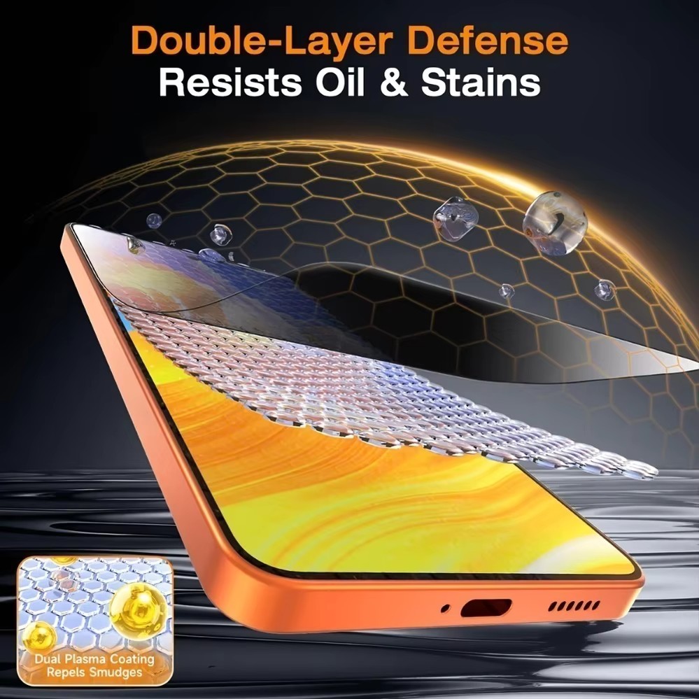2Pcs Full Cover Anti Spy Scree - Tempered Glass Screen 9H review and price