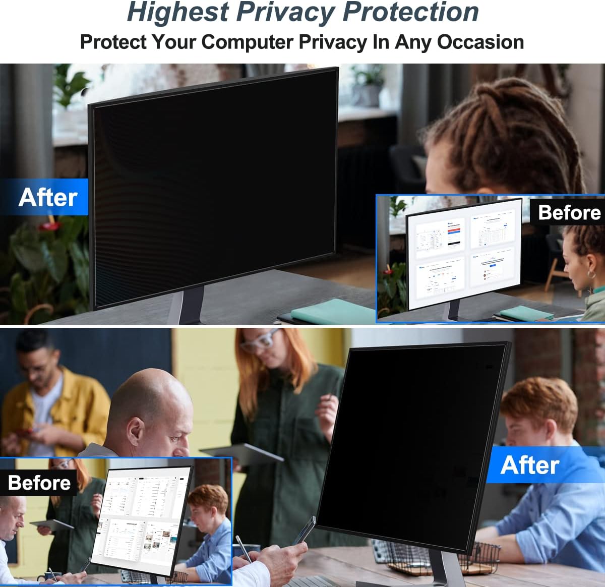 2 Pack 24 Inch Computer Privac - Privacy Filter 2Pack review and price