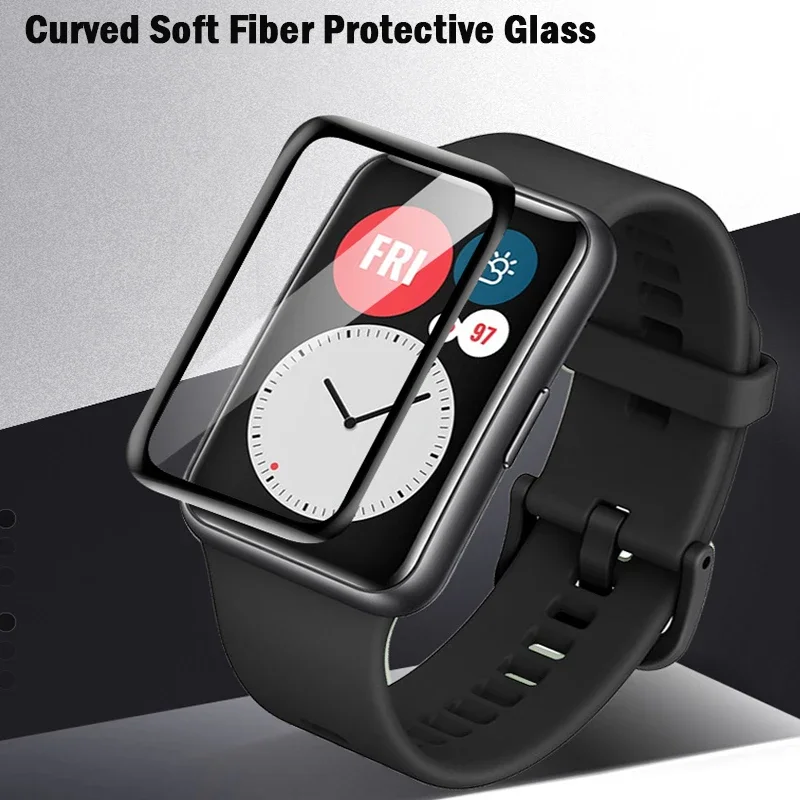 Soft Glass For Huawei Watch Fi - Tempered Glass Screen 9H review and price