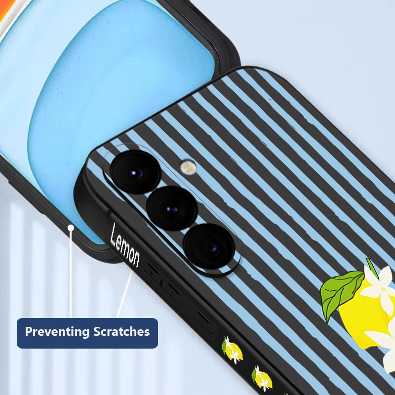 Stripe Lemon Print TPU Phone C - Samsung Galaxy A55 review and price
