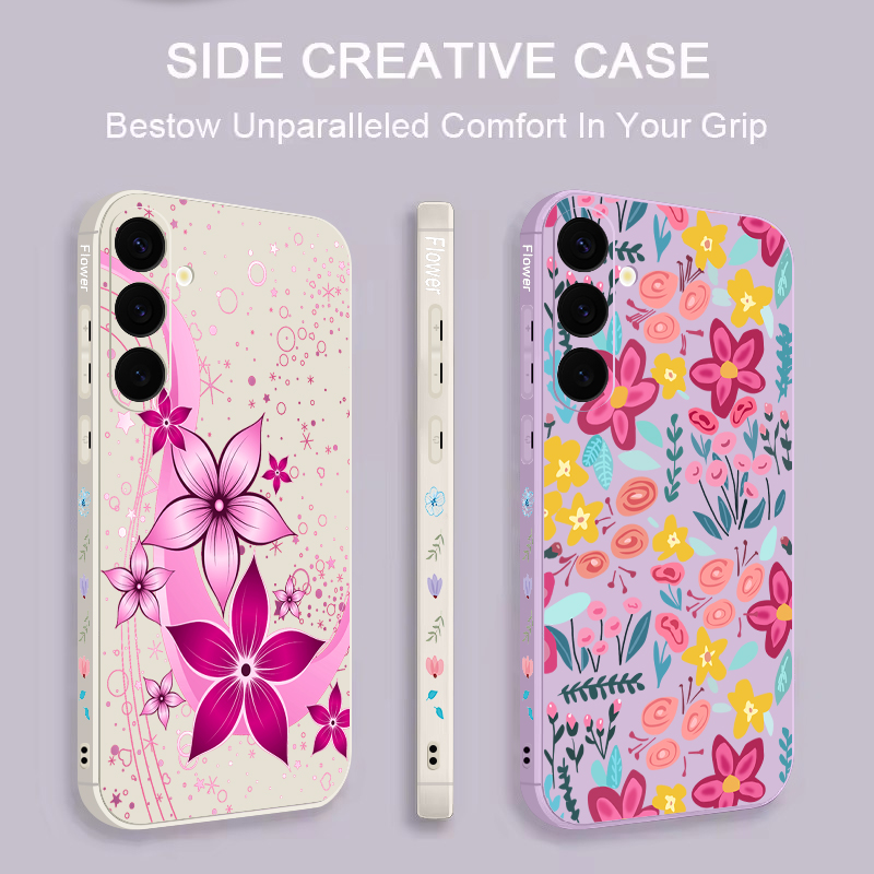 Flowers Floral Pattern Phone C - Samsung Galaxy A55 review and price