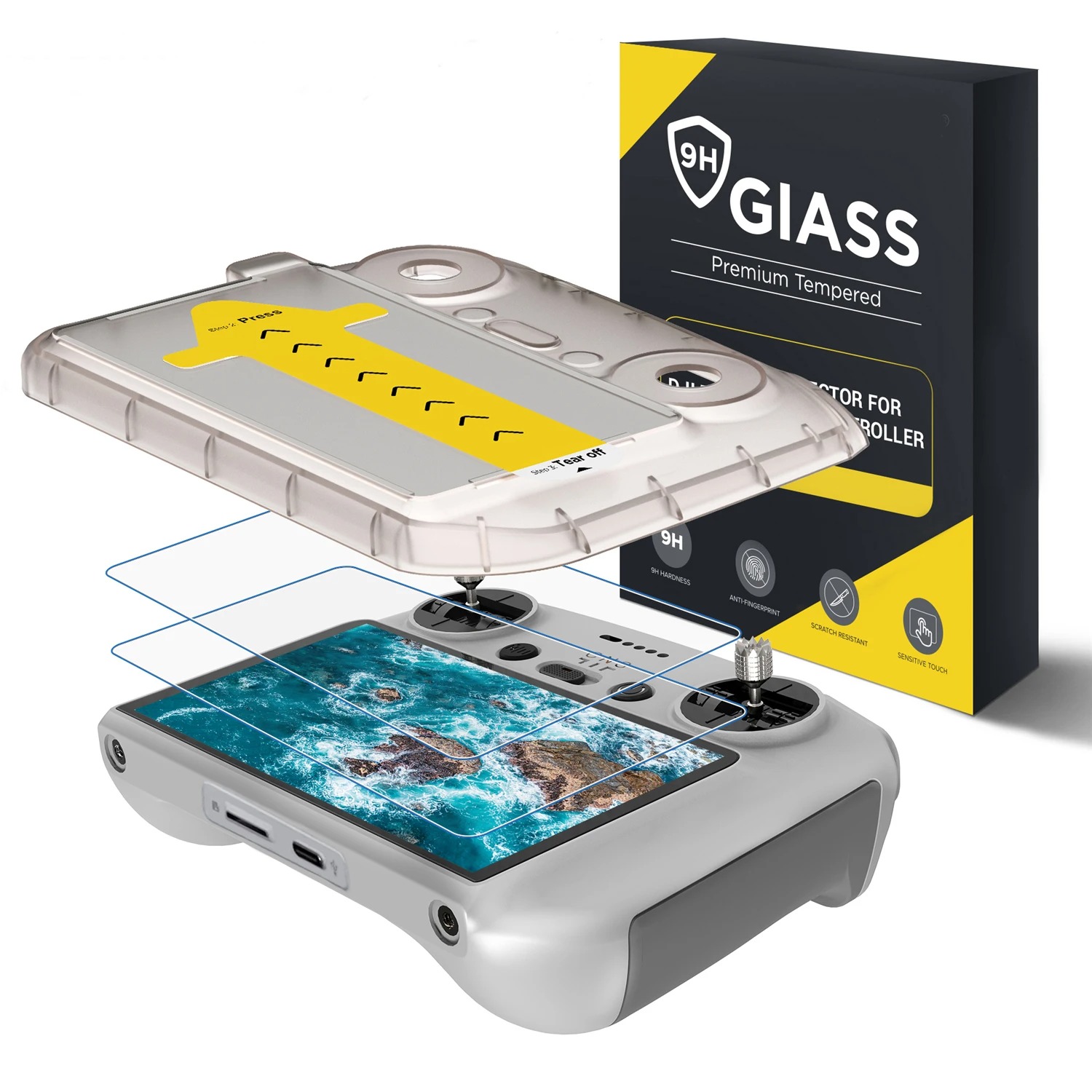 For DJI Flip/Air3/3S/Mini3/4pr - Glass Protector Auto review and price
