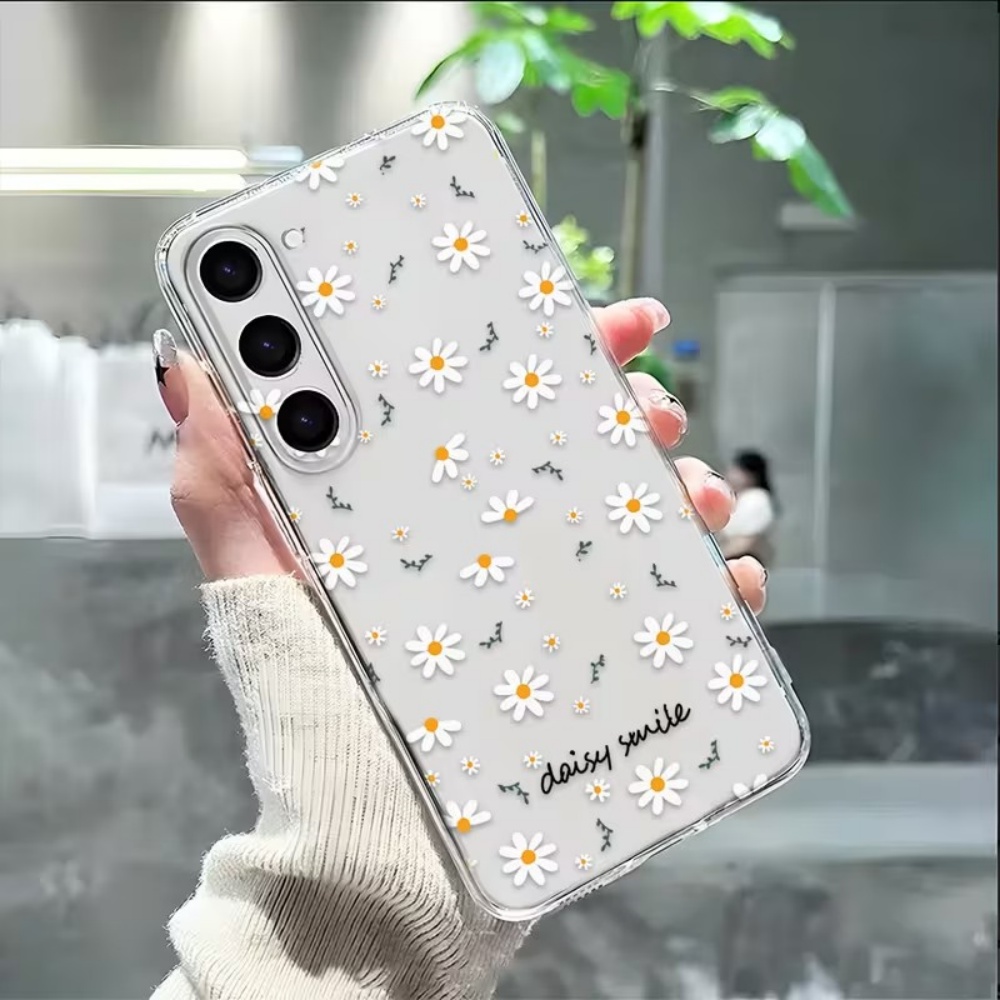 Yellow White Daisy Flowers Pho - Samsung Galaxy A55 review and price