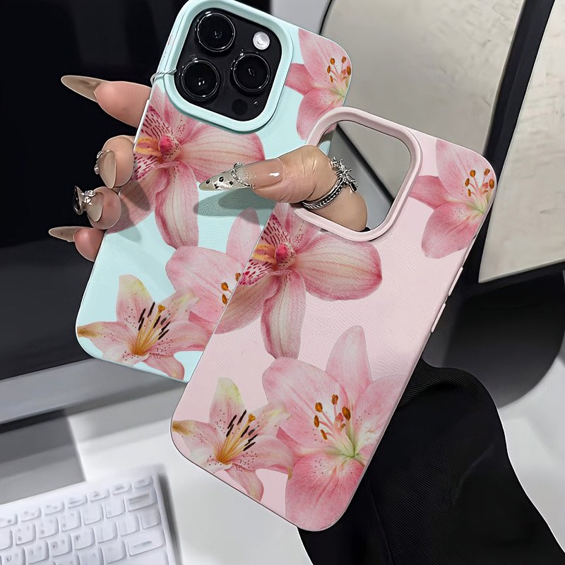 Pink Lily Lychee Texture Phone - Samsung Galaxy A55 review and price